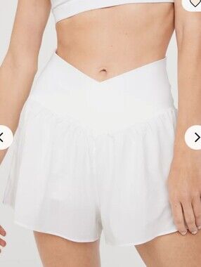 OFFLINE By Aerie Real Me Crossover Flowy Flirty Skort Short